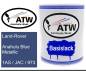 Preview: Land-Rover, Anahulu Blue Metallic, 1AS / JAC / 973: 1L Lackdose, von ATW Autoteile West.